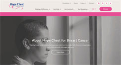 Desktop Screenshot of hopechest.com